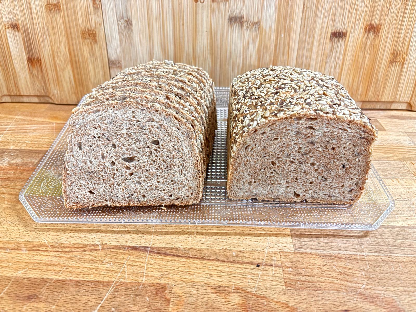 Pan con tres semillas